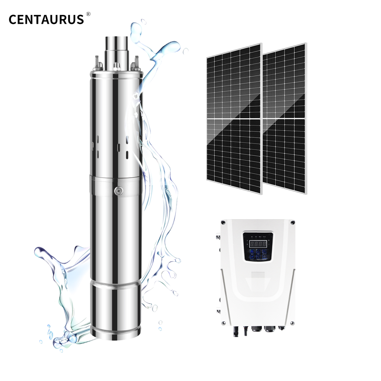 3CNS 3 LNCH مضخة المسمار الشمسية من الفولاذ المقاوم للصدأ
