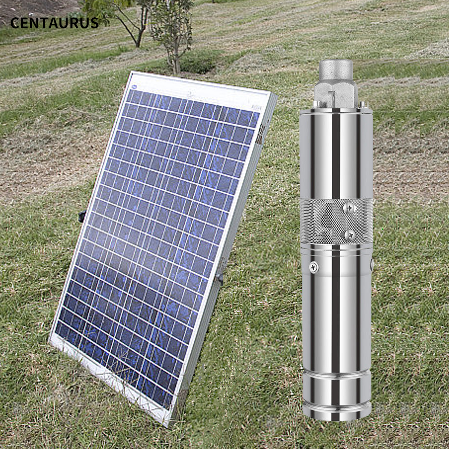 3DSS DC OEM من الفولاذ المقاوم للصدأ عالية الطاقة مضخة مياه العميقة الغاطسة