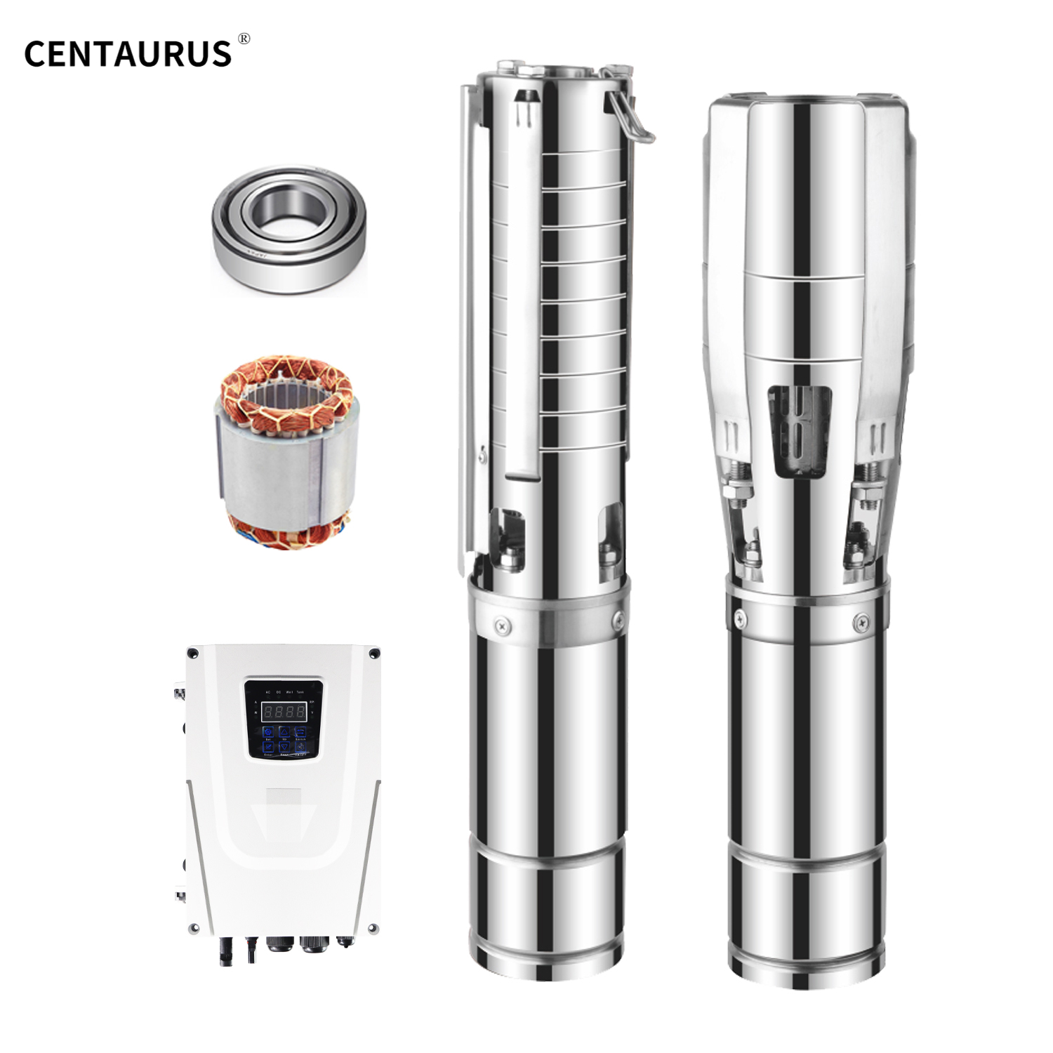 4CND 4/6inch الطاقة الشمسية الطاقة من الفولاذ المقاوم للصدأ مضخة