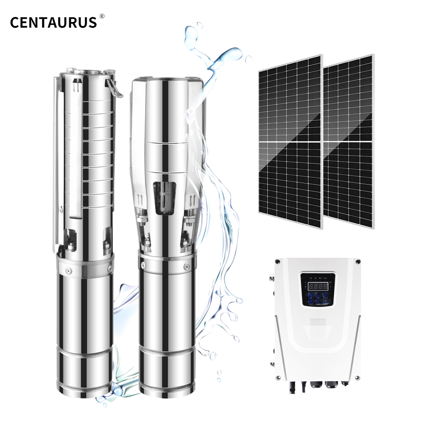 4CND 4/6inch الطاقة الشمسية الطاقة من الفولاذ المقاوم للصدأ مضخة