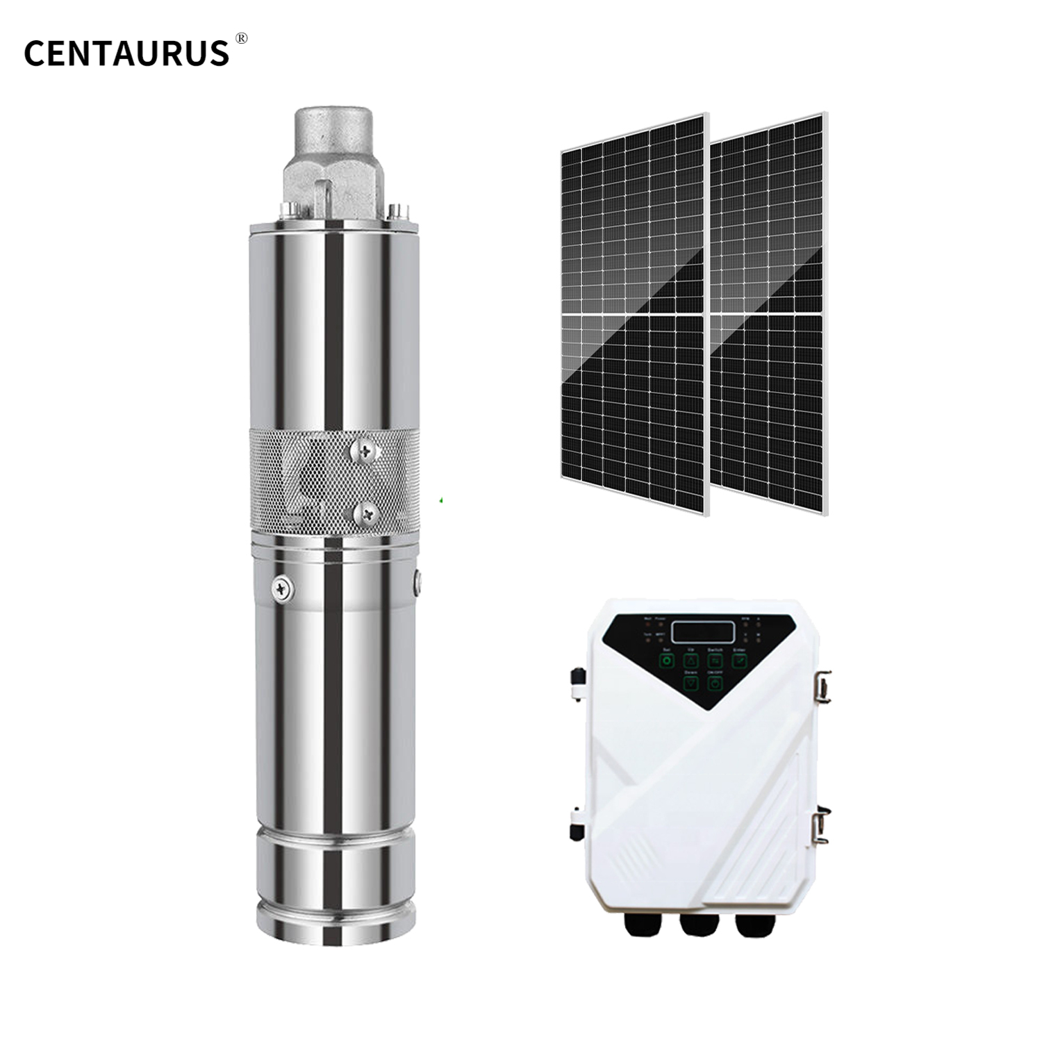 3DSS DC OEM من الفولاذ المقاوم للصدأ عالية الطاقة مضخة مياه العميقة الغاطسة